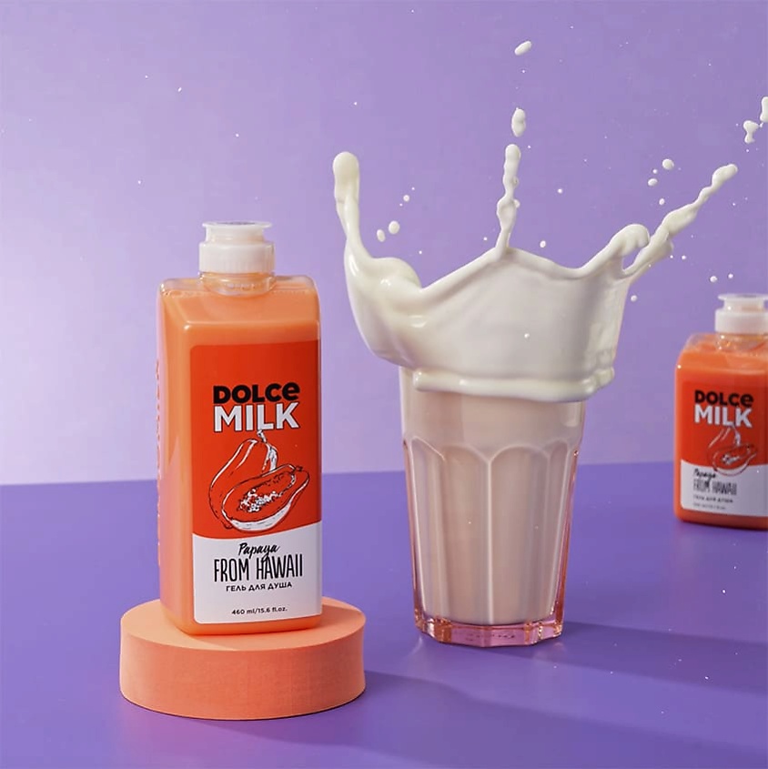DOLCE MILK Гель для душа «Папайя на Гавайях» – фото 2