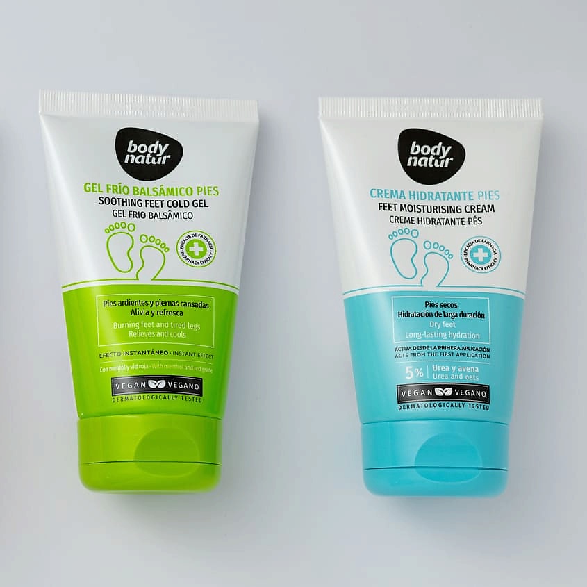 BODY NATUR Успокаивающий охлаждающий крем против усталости Soothing Cold Gel – фото 5
