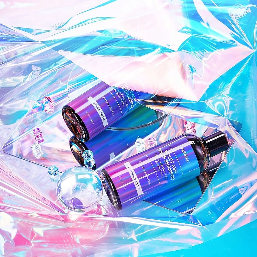 KUNDAL Шампунь для осветленных волос против желтизны Violet Ash Color Shampoo – фото 7