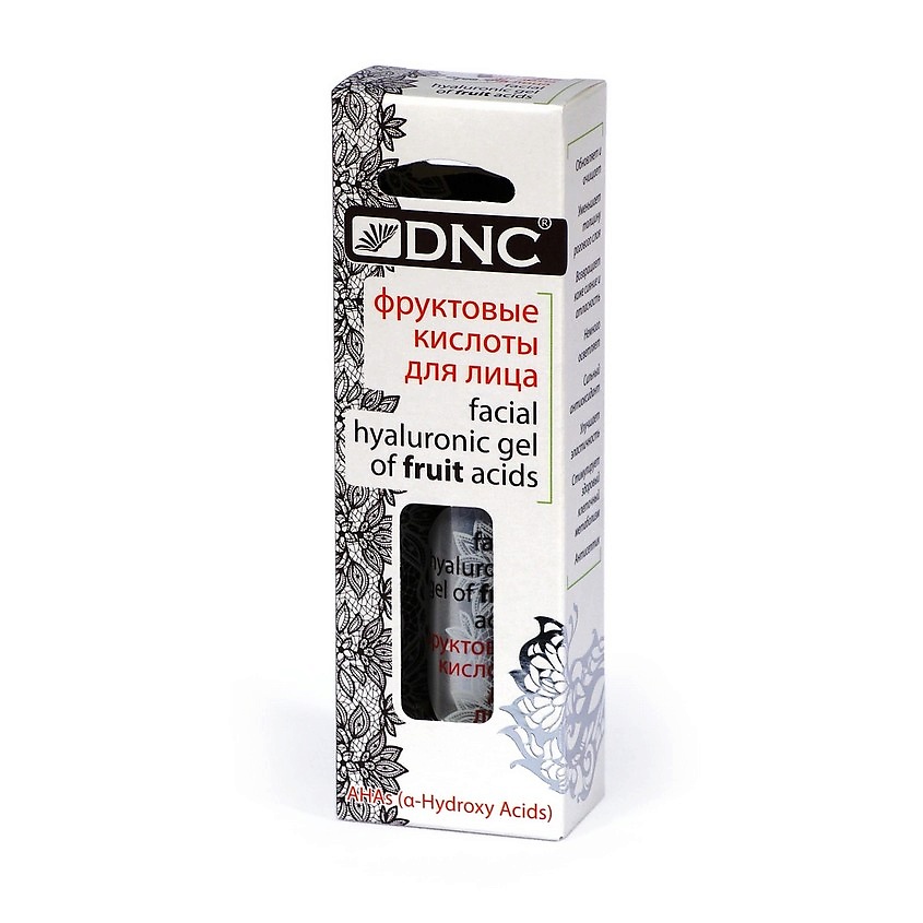 DNC Гель для лица Фруктовые кислоты Facial Hyaluronic Gel of Fruit Acids – фото 3