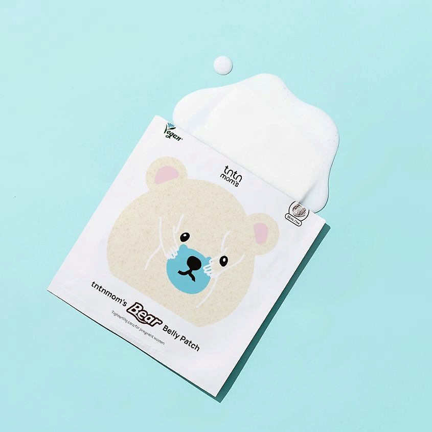 TNTNMOM'S Маска для живота для женщин во время беременности и после родов Bear Belly Patch – фото 5