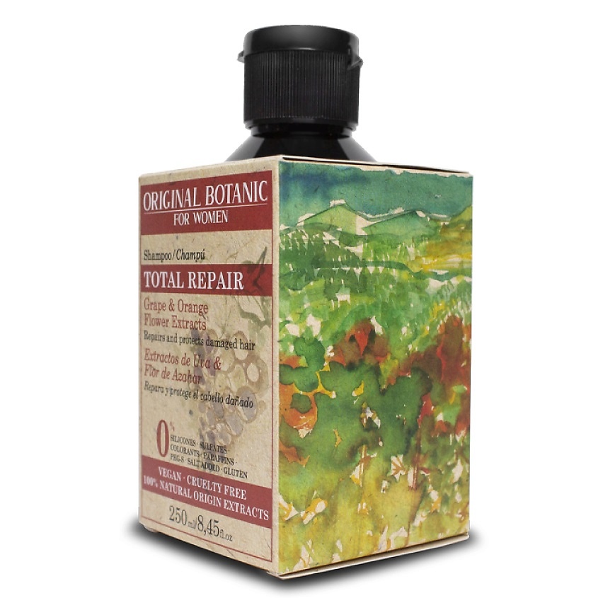 ORIGINAL BOTANIC Шампунь для волос восстанавливающий Total Repair Shampoo – фото 3