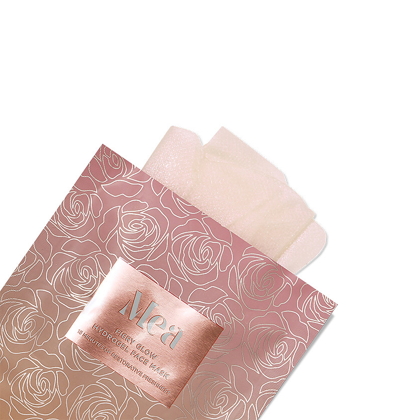 MEA Искрящаяся гидрогелевая маска с экстрактом хризантемы Fiery Glow Hydrogel Face Mask – фото 3