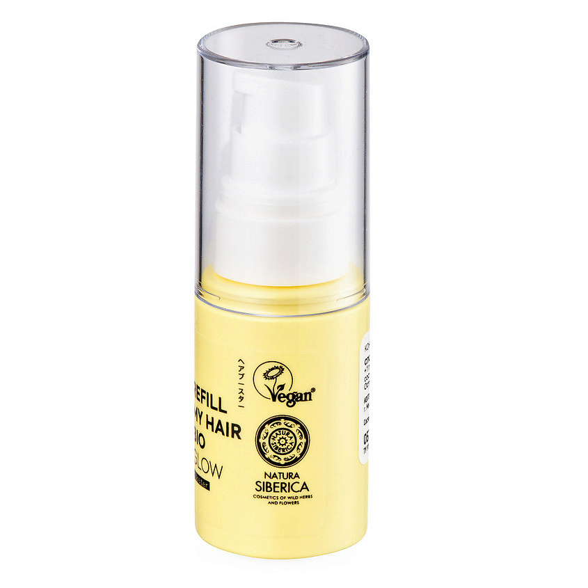 ICE BY NATURA SIBERICA Концентрат для усиления блеска волос Refil My Hair Bio Glow Booster – фото 2