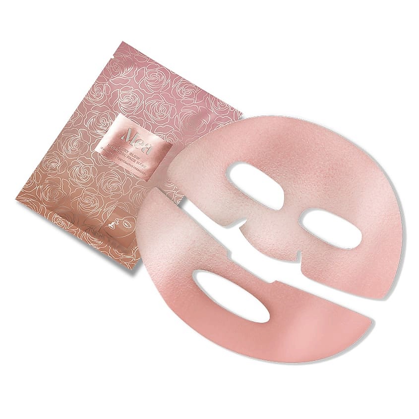 MEA Искрящаяся гидрогелевая маска с экстрактом хризантемы Fiery Glow Hydrogel Face Mask – фото 2