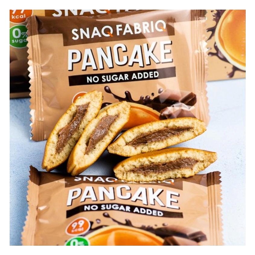 SNAQ FABRIQ Панкейк с начинкой "Нежный шоколад" – фото 2