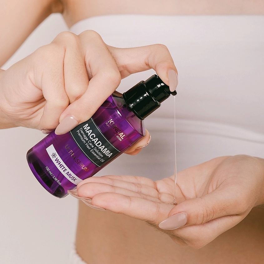 KUNDAL Сыворотка для волос восстанавливающая Белый мускус Macadamia Ultra Serum – фото 4