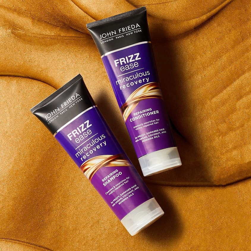 JOHN FRIEDA Шампунь для интенсивного ухода за непослушными волосами Frizz Ease MIRACULOUS RECOVERY – фото 9