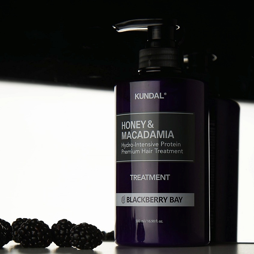 KUNDAL Кондиционер для волос Ежевичный залив Honey & Macadamia Treatment – фото 4