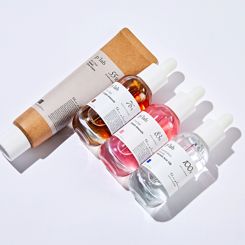 THE PLANT BASE Сыворотка для лица против возрастных изменений кожи с коллагеном p'lab Collagen Ampoule – фото 3