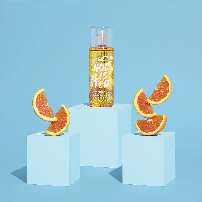 HOLLISTER Парфюмированный мист для тела Body Mist Citrus Chill – фото 2