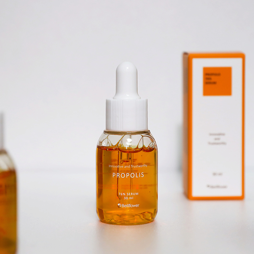 BELLFLOWER Сыворотка для лица с прополисом Propolis 76% Serum – фото 3