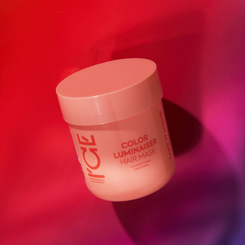 ICE BY NATURA SIBERICA Маска для окрашенных волос Ламинирующая Color Luminaiser Hair Mask – фото 2