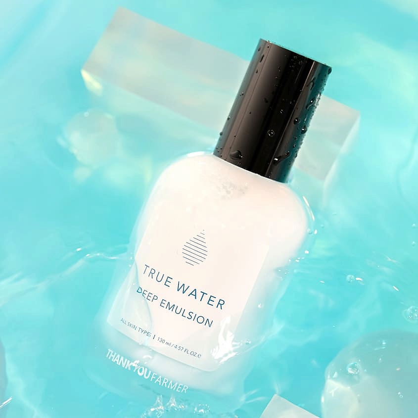 THANK YOU FARMER Эмульсия для лица с эффектом глубокого увлажнения True Water Deep Emulsion – фото 4