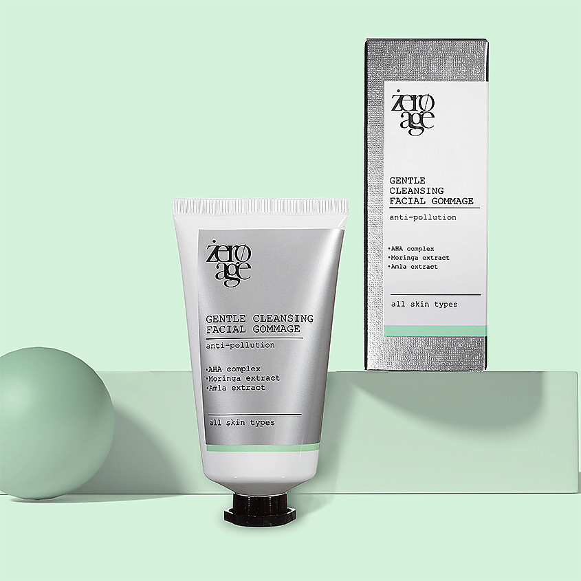 ZERO AGE Гоммаж-скатка деликатное очищение Gentle Cleansing Facial Gommage – фото 2