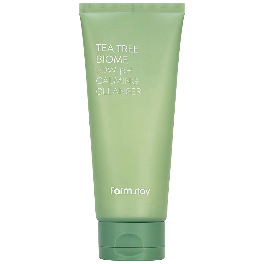 FARMSTAY Пенка для умывания Успокаивающая очищающая c нейтральным pH Tea Tree Biome Low pH Calming Cleanser – фото 2