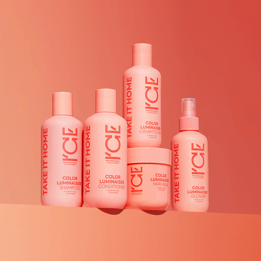 ICE BY NATURA SIBERICA Кондиционер для окрашенных волос Ламинирующий Color Luminaiser Conditioner – фото 5