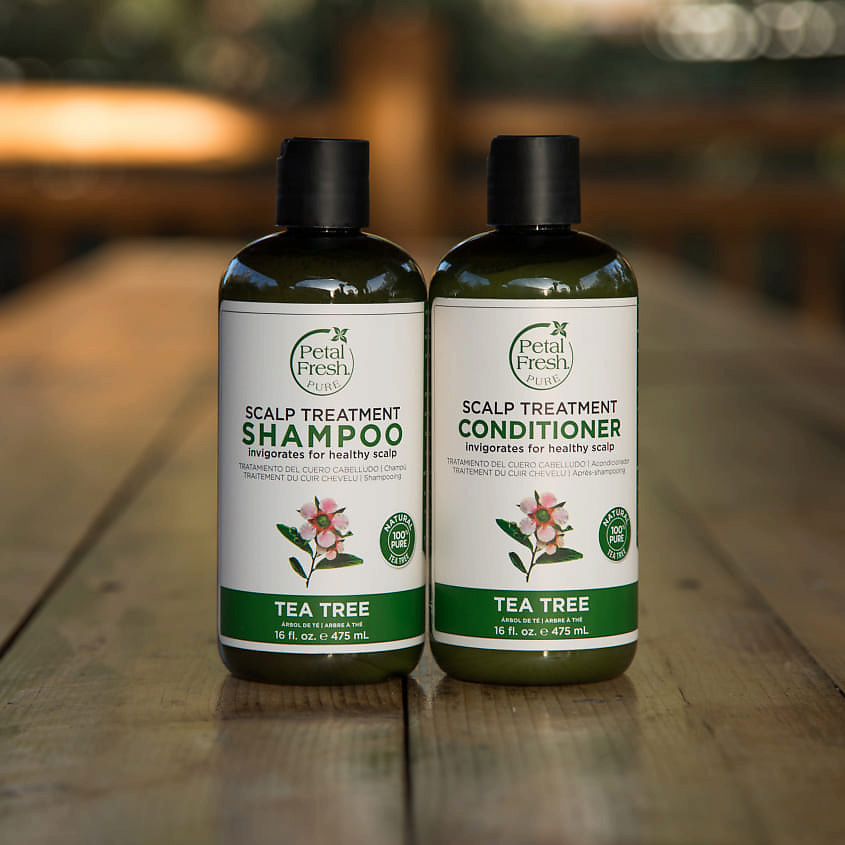PETAL FRESH Шампунь для волос с экстрактом чайного дерева – фото 2