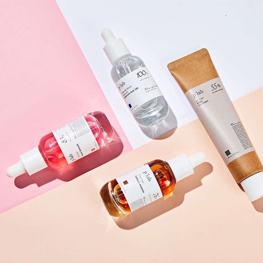 THE PLANT BASE Сыворотка для лица против возрастных изменений кожи с коллагеном p'lab Collagen Ampoule – фото 4