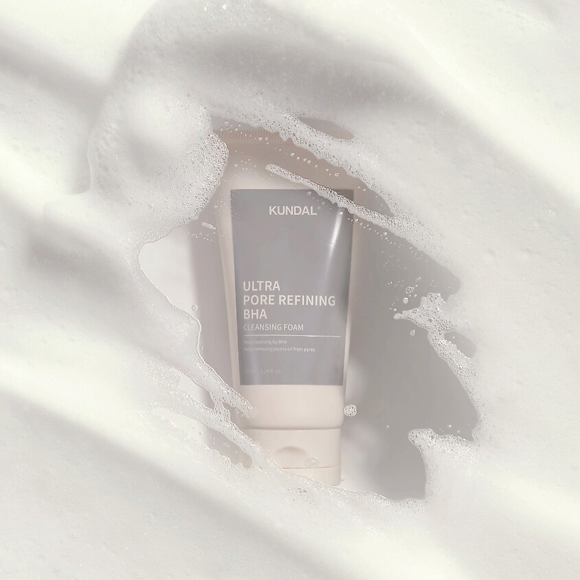 KUNDAL Гель для лица очищающий поры с ВНА-кислотами Ultra Pore Refining BHA – фото 4
