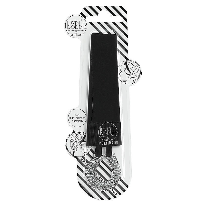 INVISIBOBBLE Резинка для волос MULTIBAND True Black – фото 4
