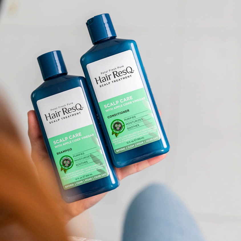 PETAL FRESH Кондиционер для кожи головы с экстрактом яблочного уксуса Hair ResQ – фото 3
