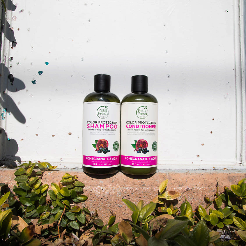 PETAL FRESH Шампунь для волос с экстрактами граната и ягод асаи – фото 2