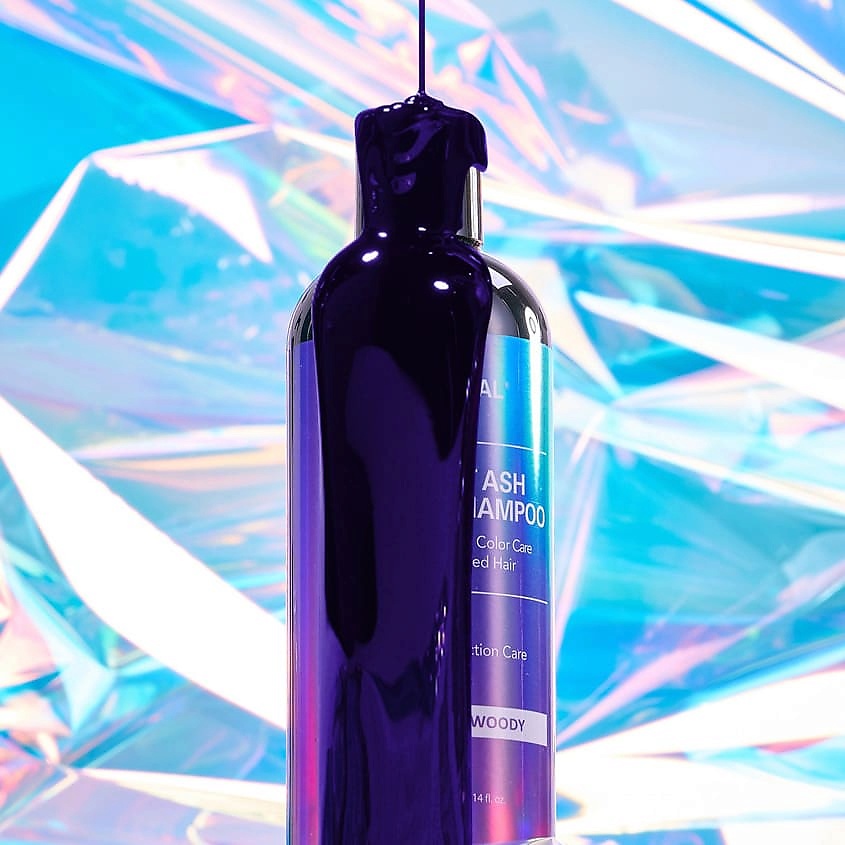 KUNDAL Шампунь для осветленных волос против желтизны Violet Ash Color Shampoo – фото 3