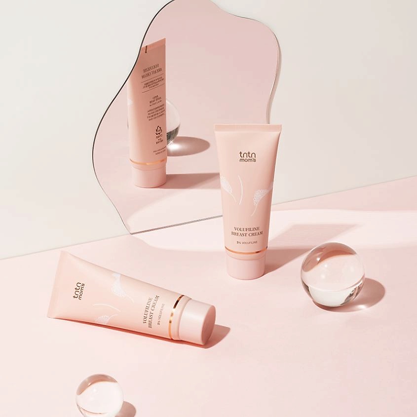 TNTNMOM'S Крем для груди для женщин во время беременности и после родов Volufiline Breast Cream – фото 8