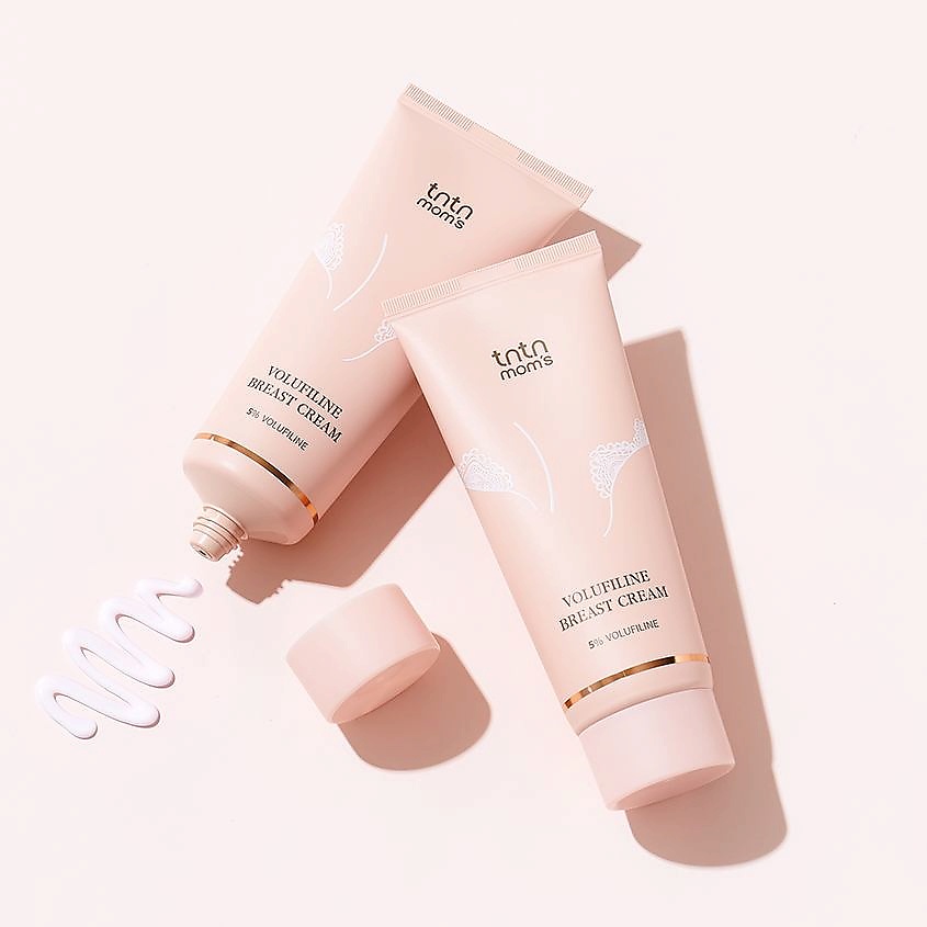 TNTNMOM'S Крем для груди для женщин во время беременности и после родов Volufiline Breast Cream – фото 5