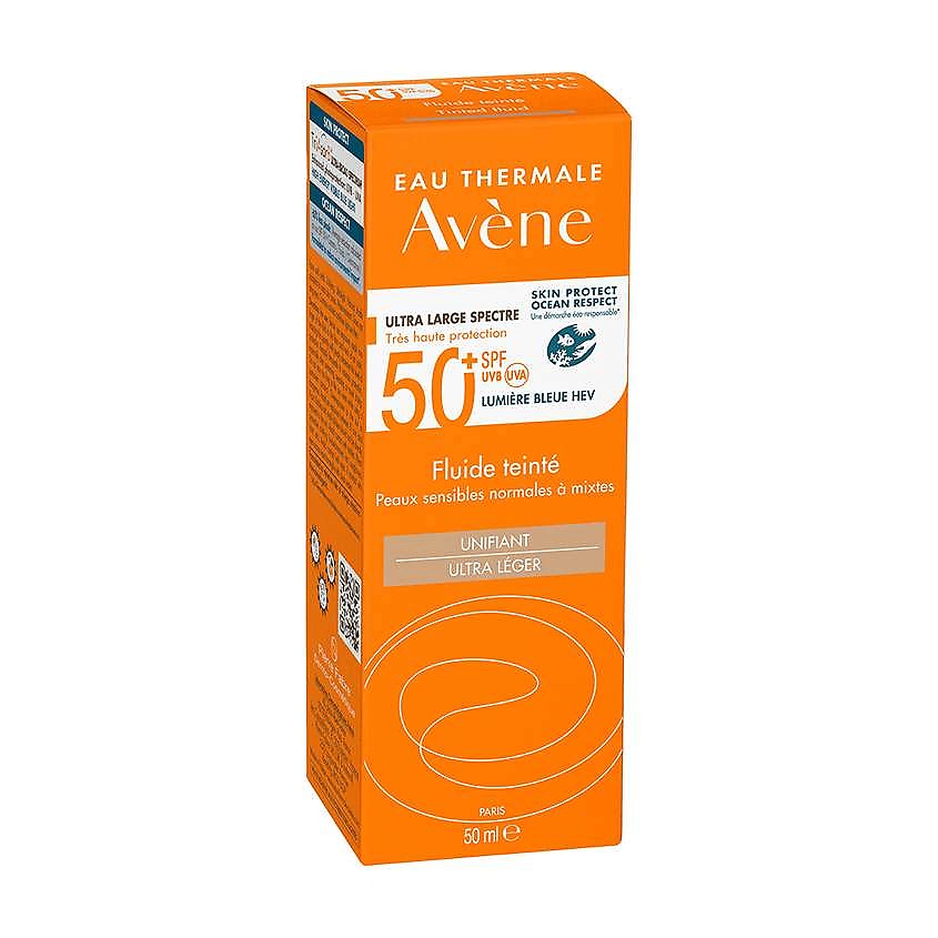 AVENE Флюид для лица солнцезащитный тонирующий SPF50 Tinted Fluid – фото 6