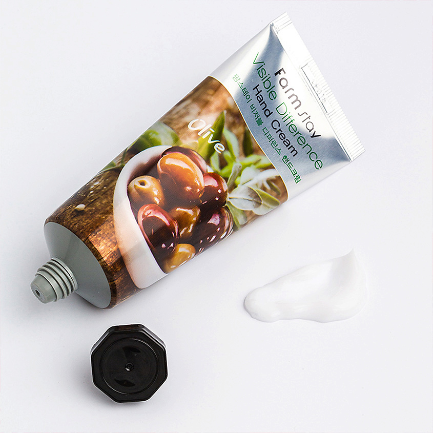 FARMSTAY Крем для рук с экстрактом оливы Visible Difference Hand Cream Olive – фото 2