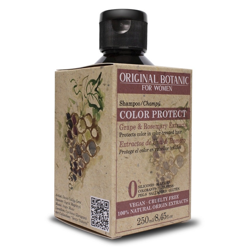ORIGINAL BOTANIC Шампунь для окрашенных волос Защита Цвета Color Protect Shampoo – фото 2
