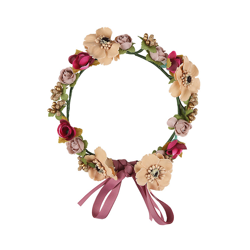 TWINKLE PRINCESS COLLECTION Ободок для волос Flowers Pink – фото 2