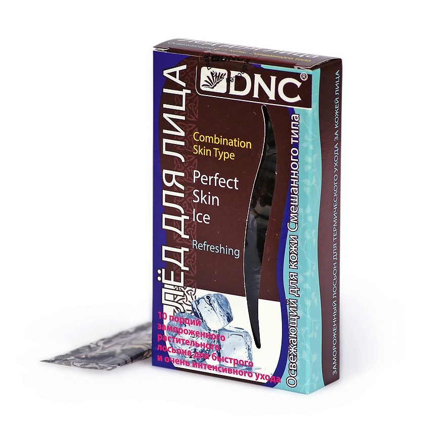 DNC Лосьон для кожи смешанного типа лёд для лица освежающий Perfect Skin Ice – фото 4