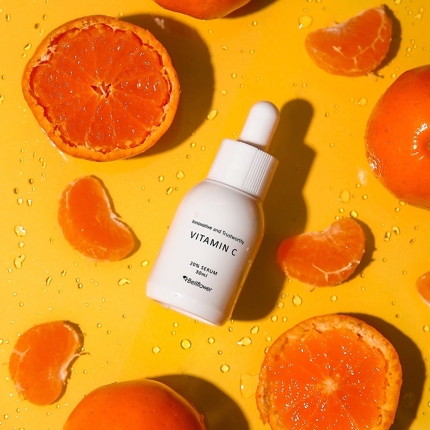 BELLFLOWER Сыворотка для лица с витамином С Vitamin C 20% Serum – фото 2