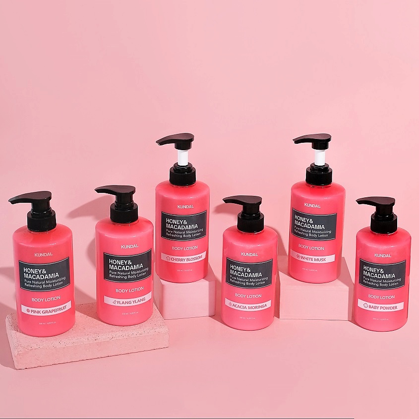 KUNDAL Лосьон для тела Амбровая ваниль Honey & Macadamia Body Lotion – фото 3