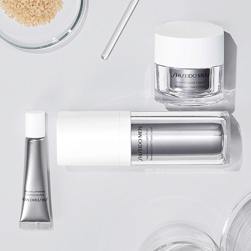 SHISEIDO Комплексный омолаживающий крем для лица Men Total Revitalizer Cream – фото 6