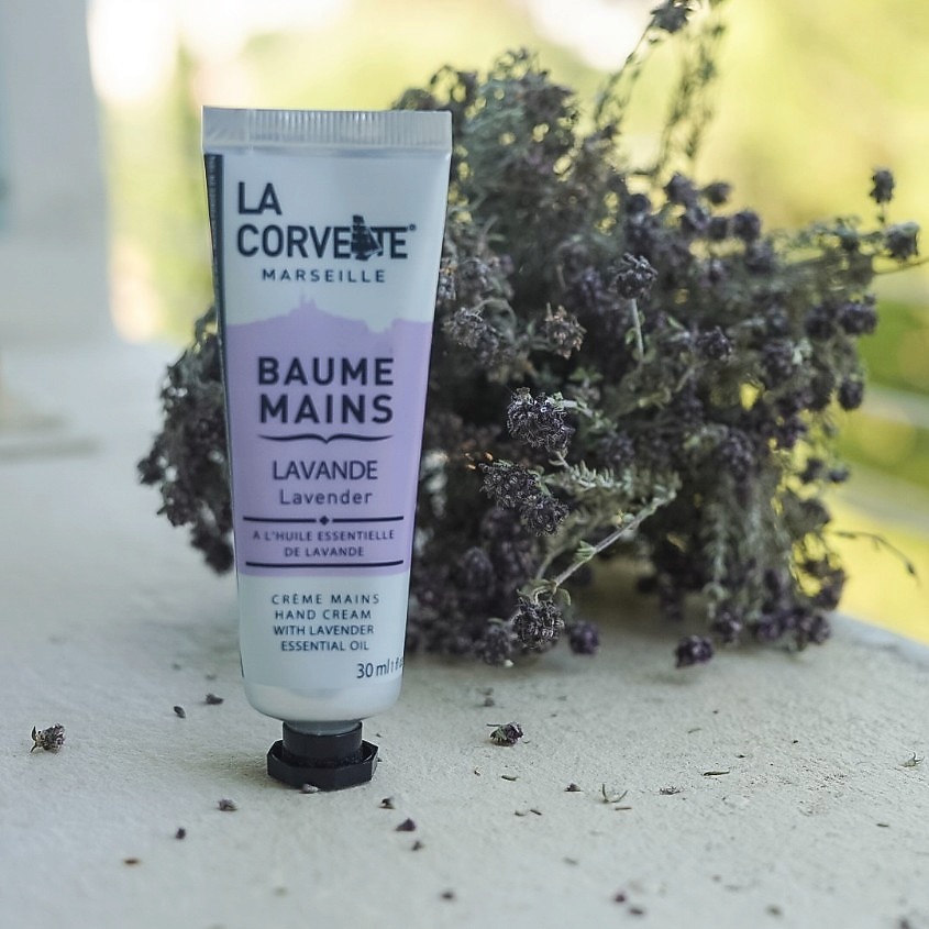LA CORVETTE Крем для рук Цветок Лаванды Marseille Lavender Hand Cream – фото 3