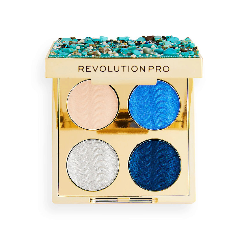 REVOLUTION PRO Палетка теней для век ULTIMATE EYE LOOK PALETTE Ocean Treasure – фото 4