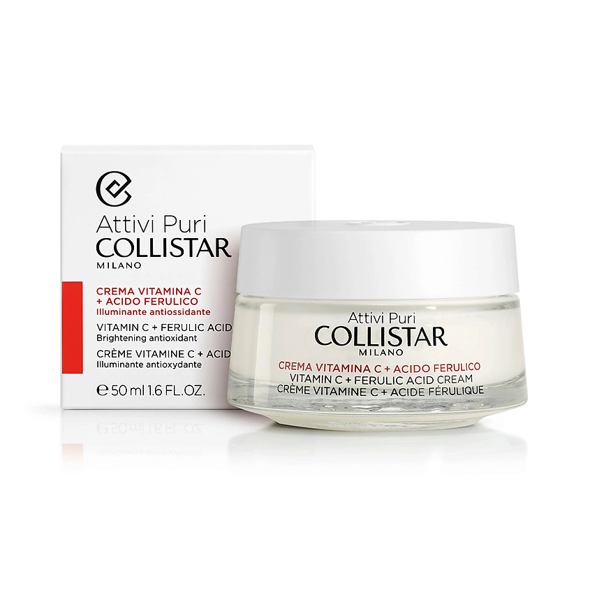 COLLISTAR Крем для лица с витамином С и феруловой кислотой Vitamin C + Ferulic Acid Cream – фото 4