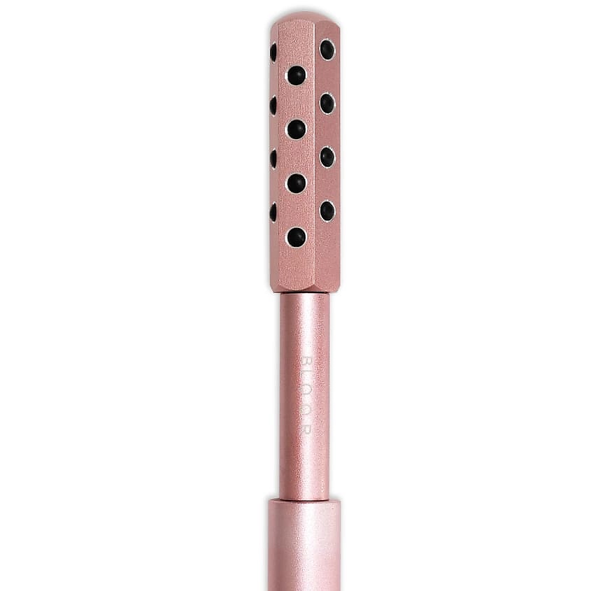 BLOOR Лимфодренажный роликовый массажер с минеральными камнями Germanium Roller for Face and Body – фото 2