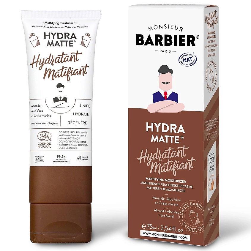 MONSIEUR BARBIER Крем увлажняющий матирующий HYDRA MATTE – фото 4