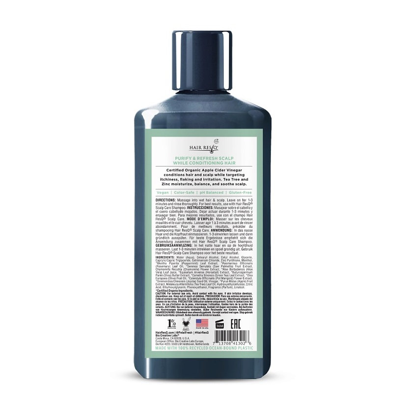 PETAL FRESH Кондиционер для кожи головы с экстрактом яблочного уксуса Hair ResQ – фото 4