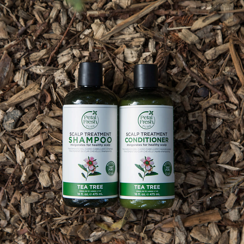 PETAL FRESH Шампунь для волос с экстрактом чайного дерева – фото 3