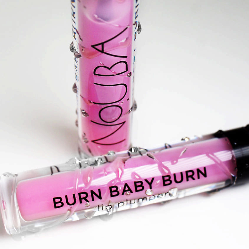 NOUBA Блеск для увеличения объёма губ BURN BABY BURN lip plumper – фото 3