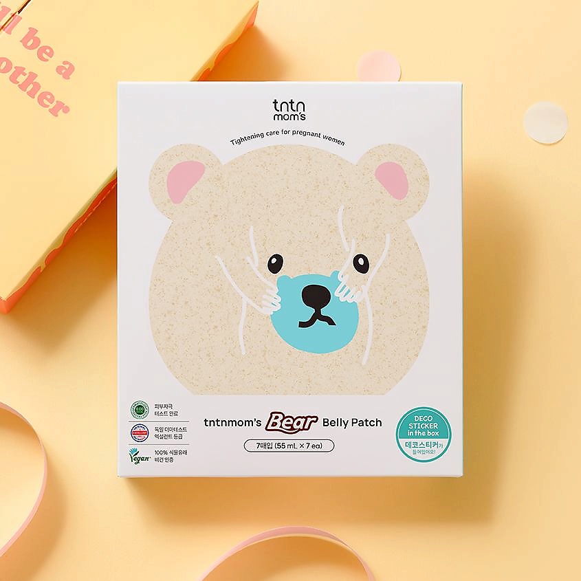 TNTNMOM'S Маска для живота для женщин во время беременности и после родов Bear Belly Patch – фото 6