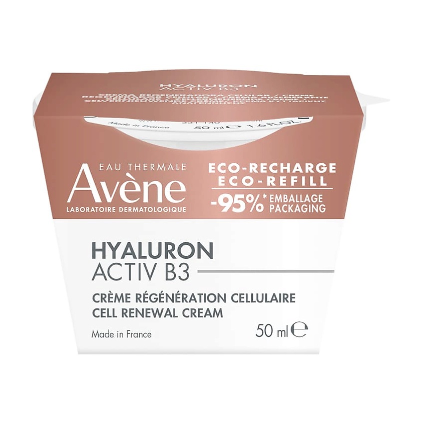 AVENE Сменный блок Комплексный регенерирующий дневной крем Hyaluron Activ B3 Cell Renewal Cream – фото 5