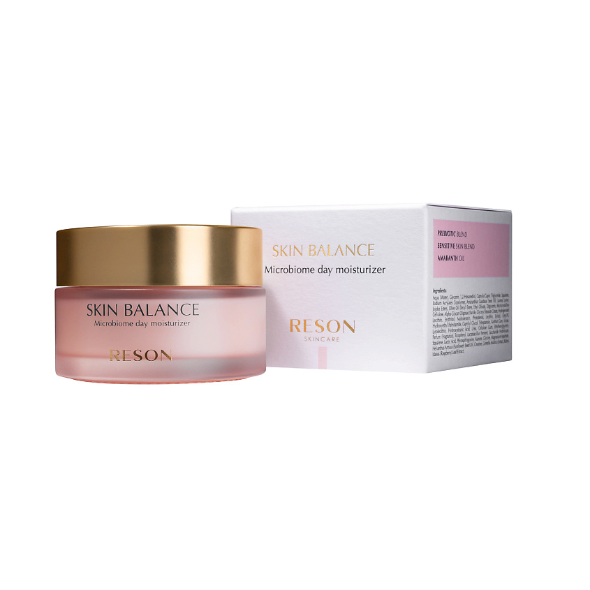 RESON Увлажняющий дневной крем для чувствительной кожи Skin Balance Microbiome Day Moisturizer – фото 2