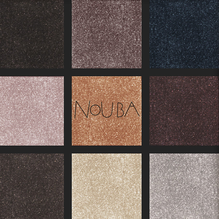 NOUBA Палетка теней для век URBAN SOUL dreamy palette – фото 4